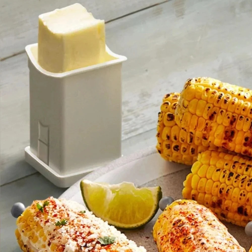 Pampered Chef Corn On The Cob Butterer Butter w/plunger Made in USA Sealed New
